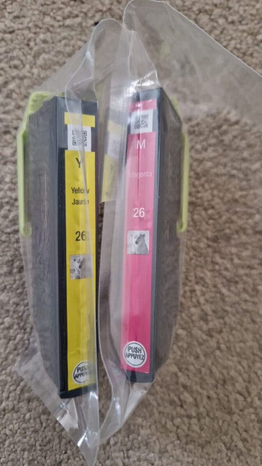 Genuine Epson 26 & 26XL Ink Cartridges (Polar Bear lot) - FREE UK DELIVERY!
