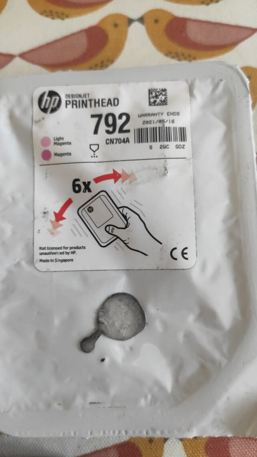 3x Genuine HP 792 Printheads (CN702A CN703A CN704A) FREE UK DELIVERY! VAT inc.