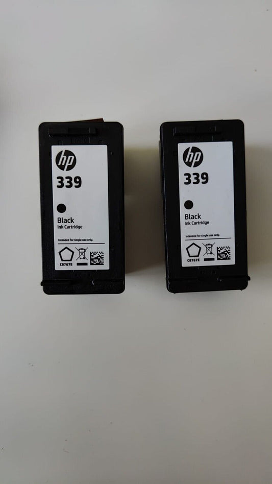 2x UNBOXED HP 339 Black Ink Cartridges (C8767E) - FREE UK DELIVERY!