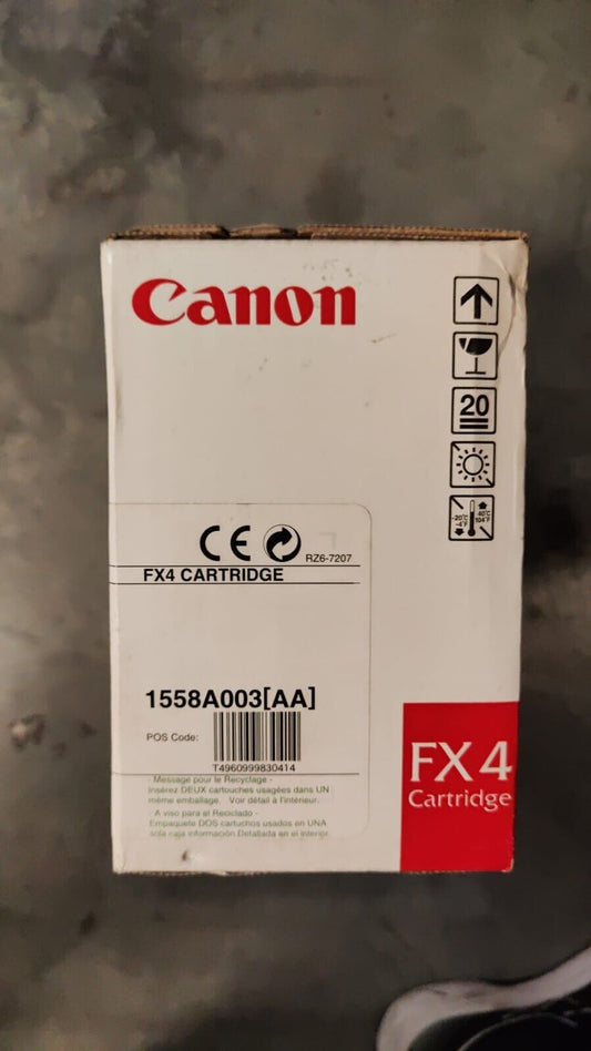Genuine Canon FX4 Black Laser Toner Cartridge - FREE UK DELIVERY! VAT inc.