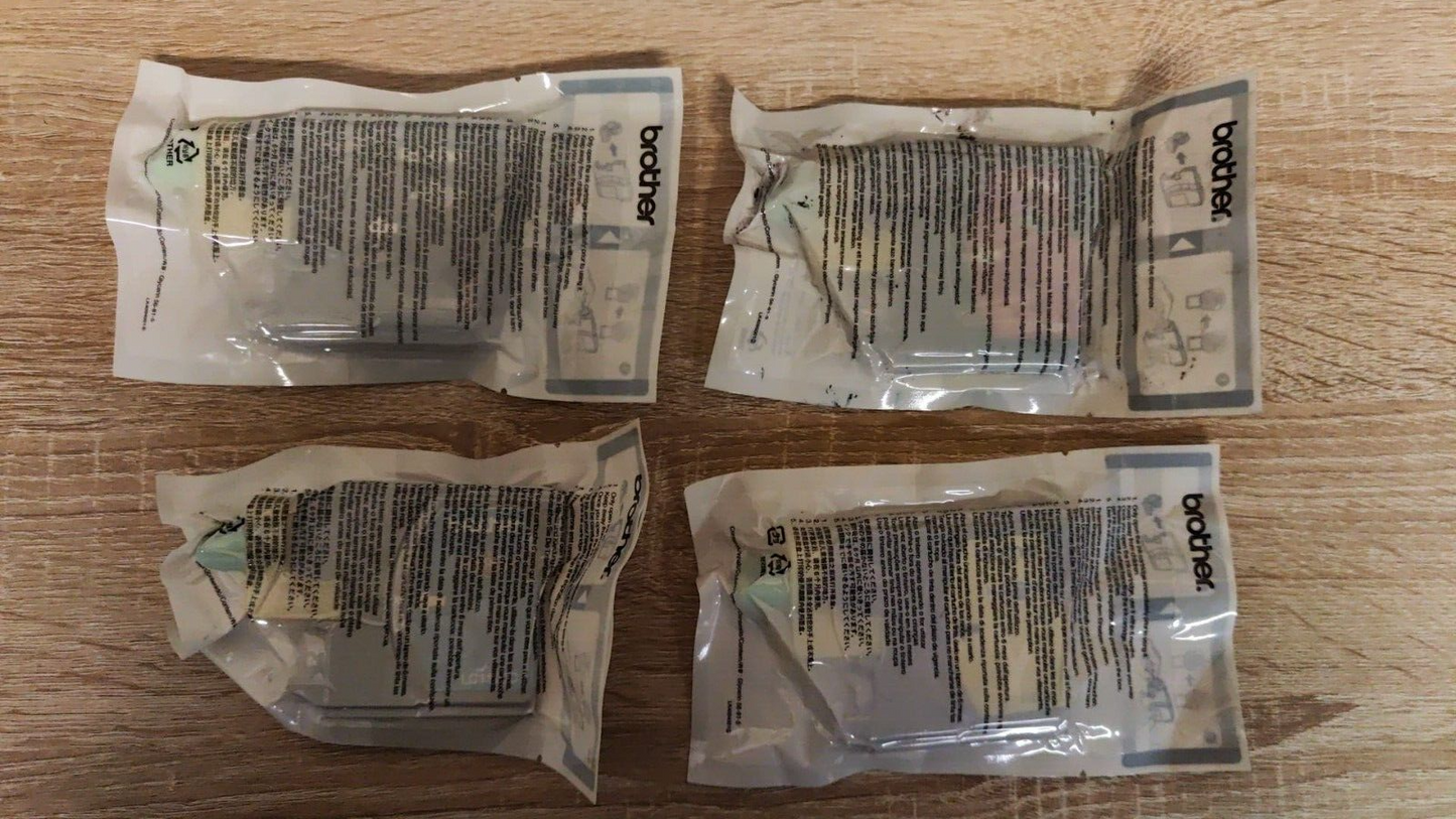 Genuine Brother LC1100 Black Cyan Magenta Yellow Ink Cartridges - FREE DELIVERY!