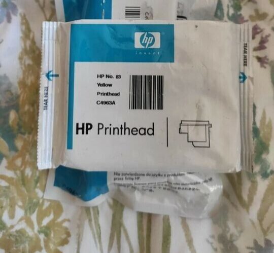 Genuine HP 83 Yellow Printhead - FREE UK DELIVERY!