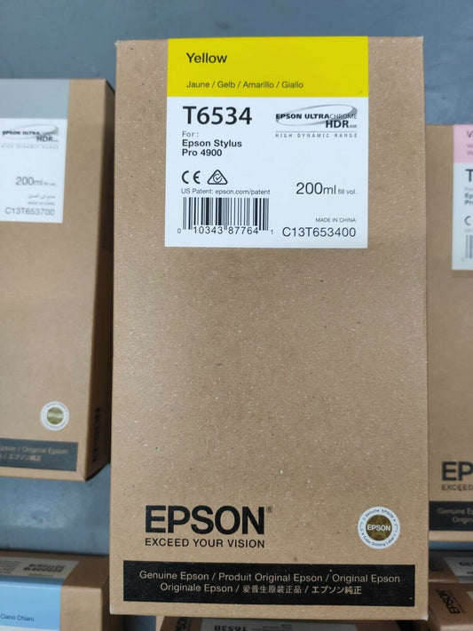 Genuine Epson T6531 T6532 T6534 T6535 T6536 T6537 T6538 T6539 T653A T653B inks
