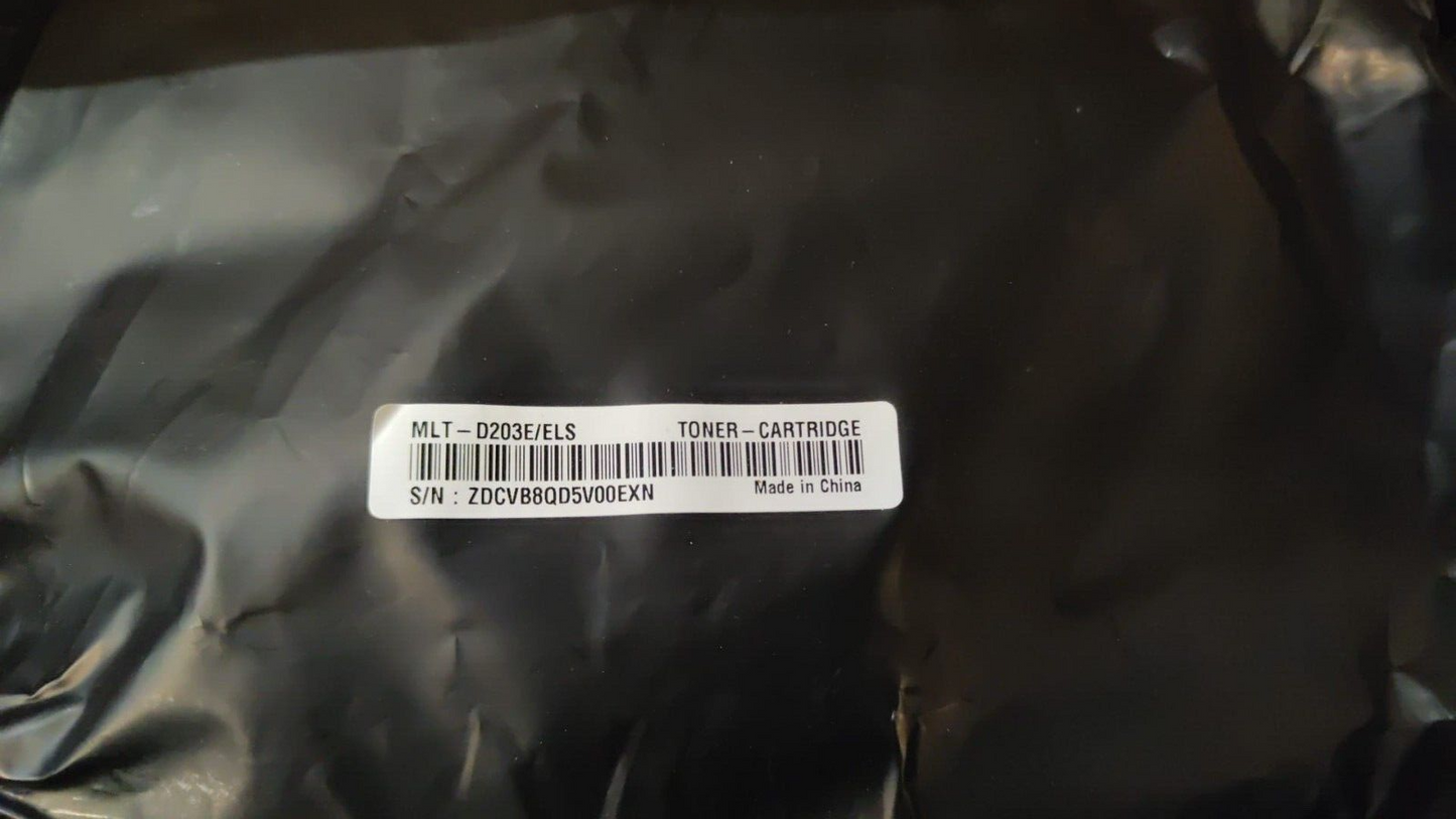 Genuine Samsung 203E (MLT-D203E) Black Toner Cartridge - FREE UK DELIVERY! VAT
