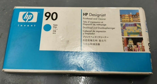 Genuine lot of HP 90 Printhead & Cleaners C5054A C5055A C5056A C5057A - VAT inc