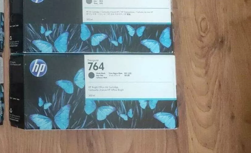 Genuine HP 764 Matte black Ink Cartridge (300ml) - FREE UK DELIVERY