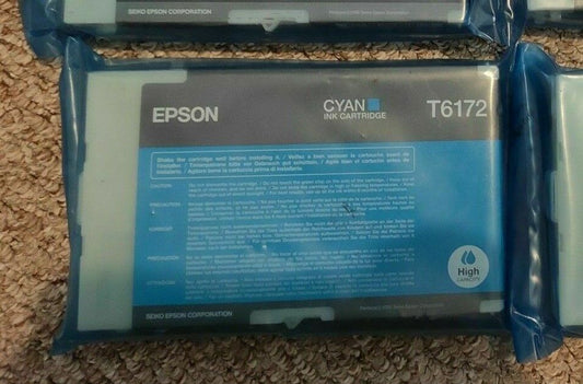 Genuine lot of EPSON T6171 T6172 T6173 T6174 ink cartridges - FREE UK DELIVERY!