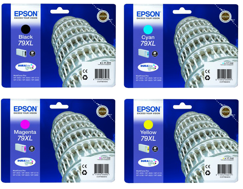 Genuine Epson 79 & 79XL ink cartridges lot - FREE UK DELIVERY! VAT included