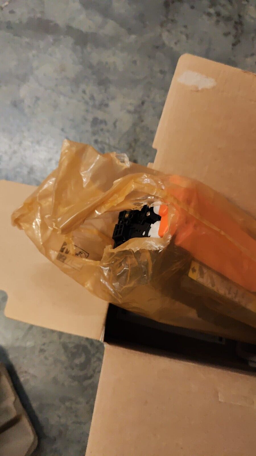Genuine HP 307A Yellow Toner Cartridge (CE742A) FREE UK DELIVERY! VAT included