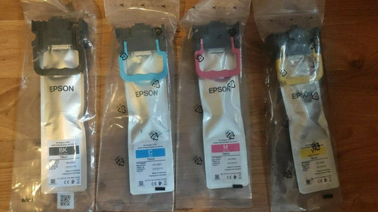 Genuine Lot of Epson T9441/T9442/T9443/T9444/T9451/T9453 Inks cartridges - VAT