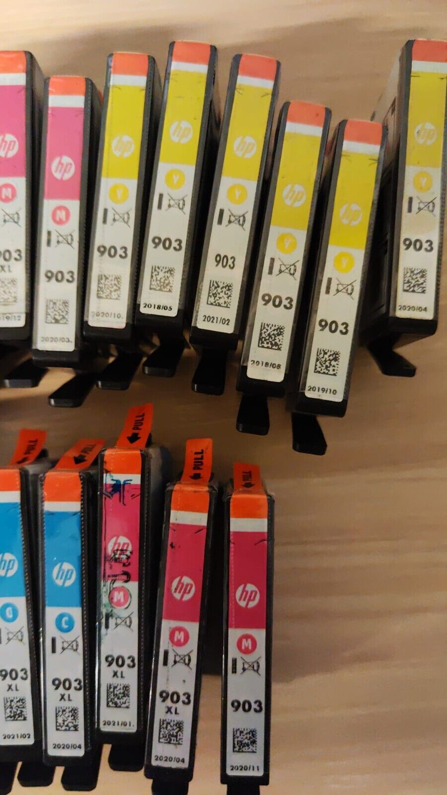 Genuine lot of HP 903 & 903XL Ink Cartridges - OLDER GENERATION (READ LISTING)