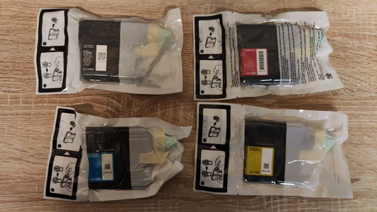 Genuine Brother LC1100 Black Cyan Magenta Yellow Ink Cartridges - FREE DELIVERY!