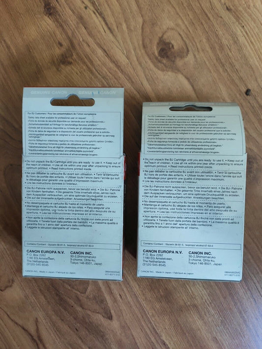 2x Genuine Canon BX-3 Black Ink Cartridges - FREE UK DELIVERY - VAT included