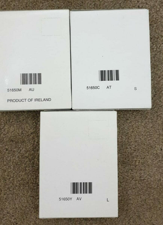 Genuine HP 50 CMY 51650C 51650M 51650Y cartridges for HP DESIGNJET 250c, 650c/ps