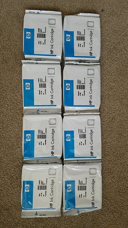 2x Genuine HP 88 Black Cyan Magenta Yellow Ink Cartridges - C9385A/86A/87A/88A