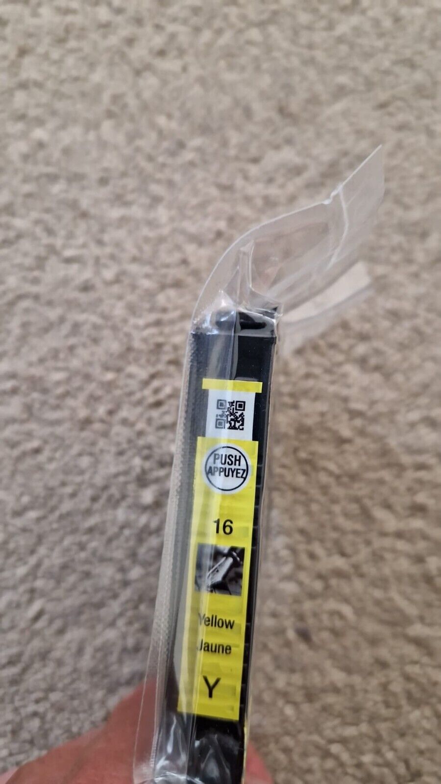Genuine Epson 16 Yellow ink cartridges (T1626) - FREE UK DELIVERY!