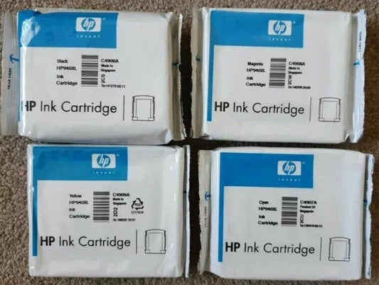 Genuine HP 940XL Black Cyan Magenta Yellow Ink Cartridges 8000 8500 8500A Series