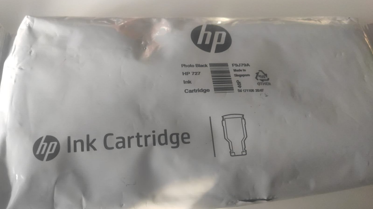 Genuine HP 727 Photo Black Ink Cartridge (F9J79A) 300ml - FREE UK DELIVERY!