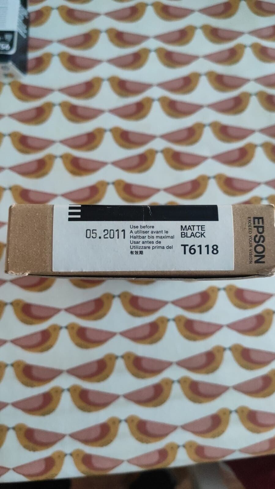 Genuine Epson T6118 Matte Black Ink Cartridge (C13T611800) - FREE UK DELIVERY!