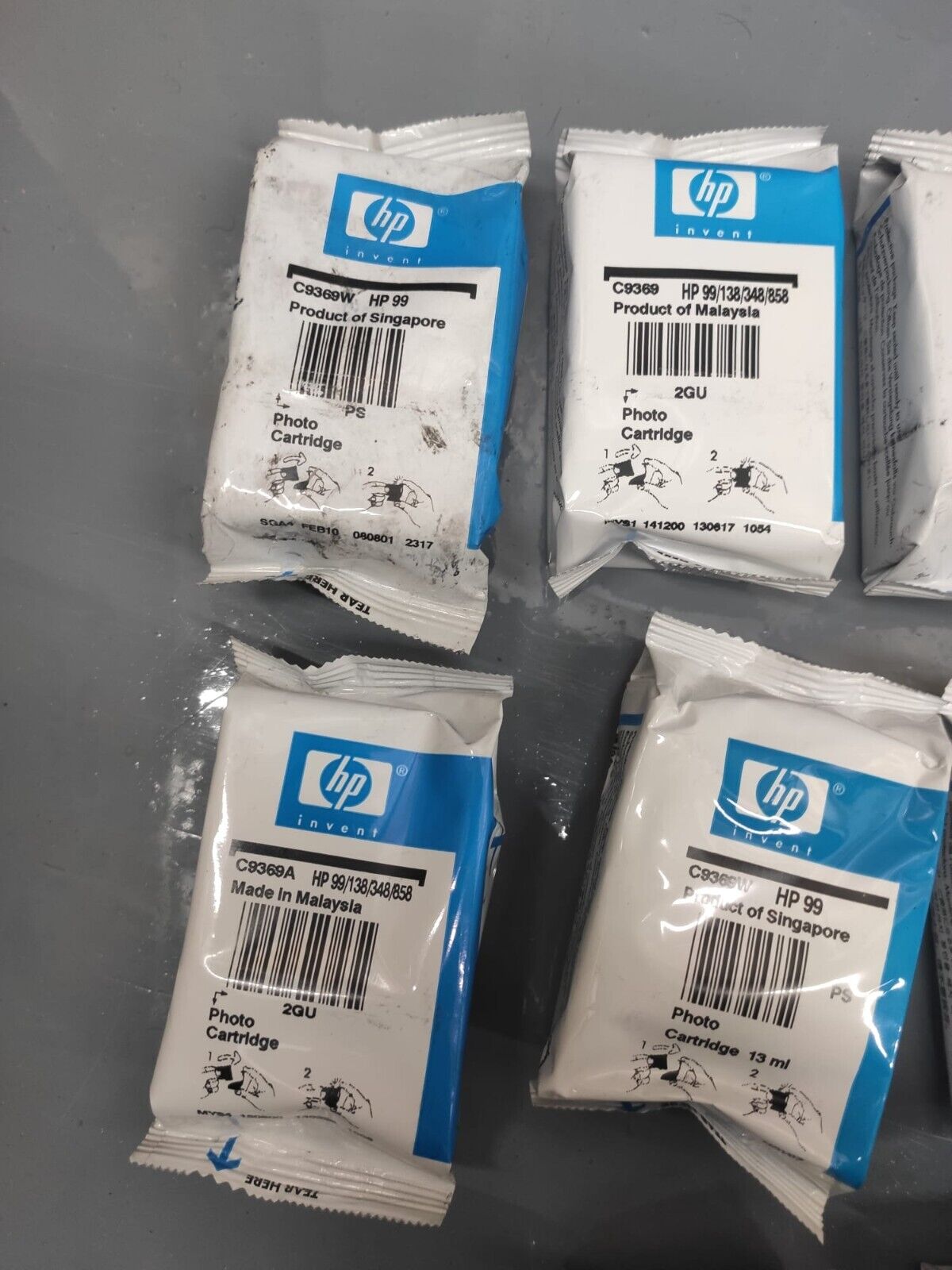 10x Genuine HP 99 Photo Ink Cartridges (C9369W)