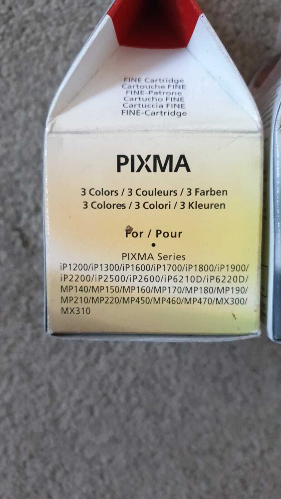 2x Genuine Canon PG-40 Black Ink Cartridges for Chromalife Pixma series