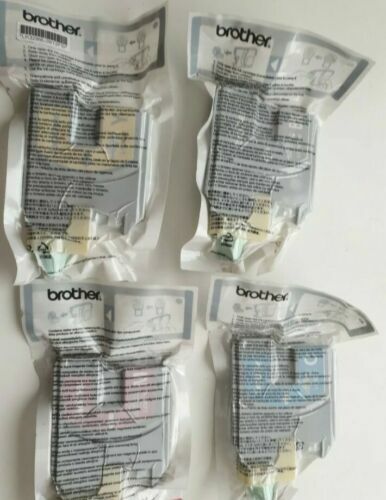 Genuine Brother LC980 Black Cyan Magenta Yellow ink cartridges FREE UK DELIVERY