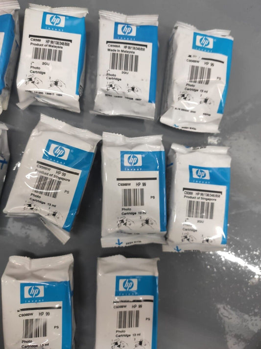 10x Genuine HP 99 Photo Ink Cartridges (C9369W)