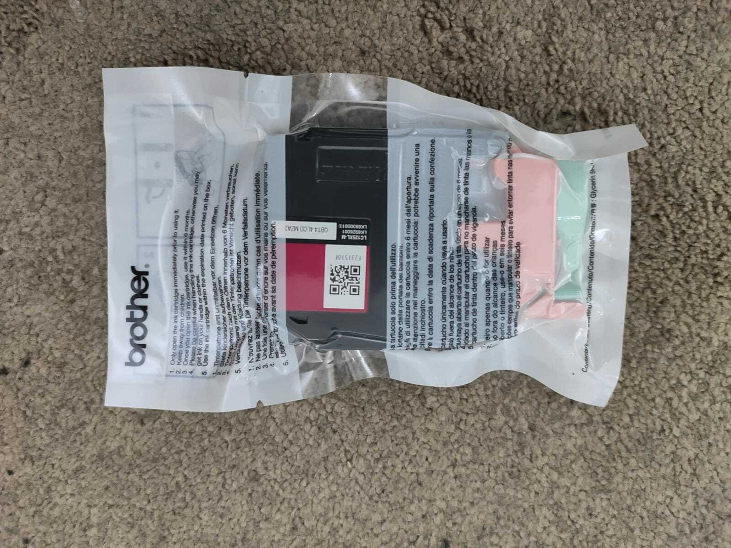 Genuine Brother LC125XL Magenta Ink Cartridges - FREE UK DELIVERY! - VAT inc.