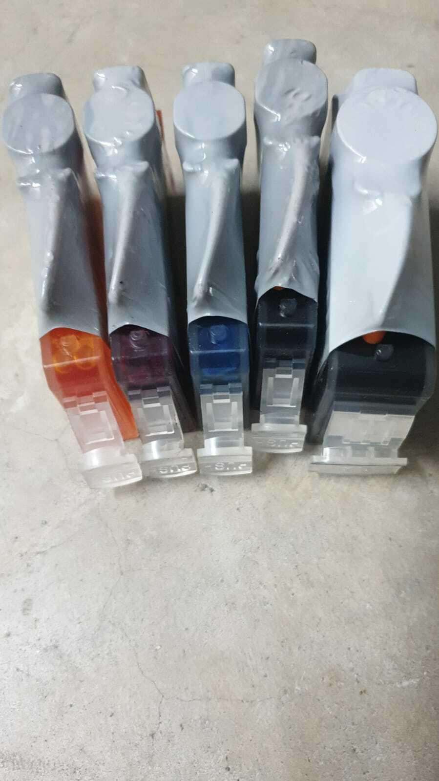 Genuine Canon BCI-3e Black & BCI-6 Black, Cyan, Magenta, Yellow Ink Cartridges