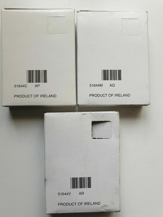 Genuine HP 44 Cyan Magenta Yellow ink cartridges - FREE UK DELIVERY - VAT inc.