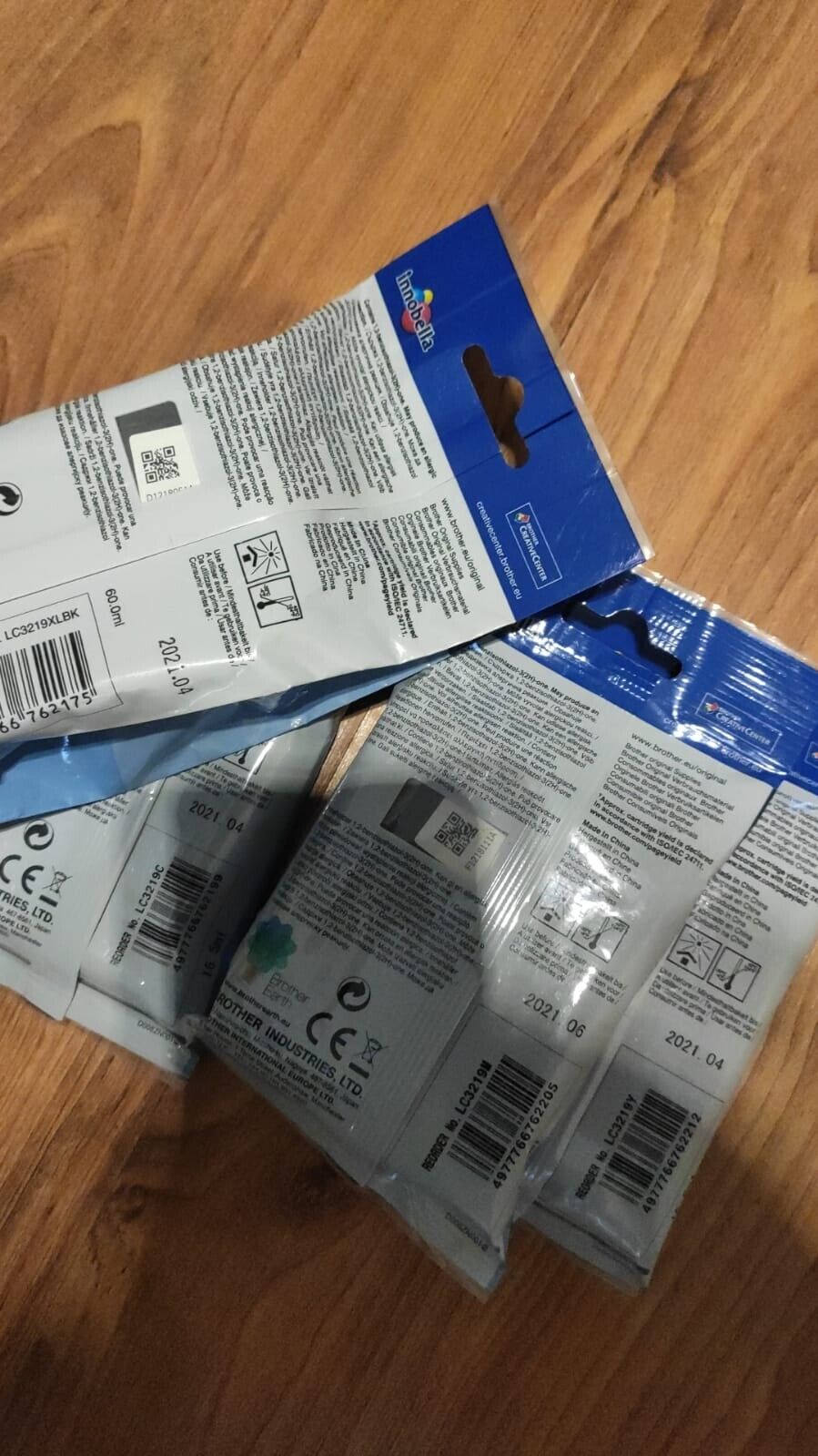 4x Genuine Brother LC3219XL Ink Cartridges - FREE UK DELIVERY! VAT included