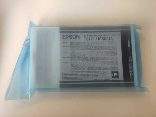 Genuine Epson T6121 Photo BIack ink Cartridge (C13T612100) - FREE UK DELIVERY