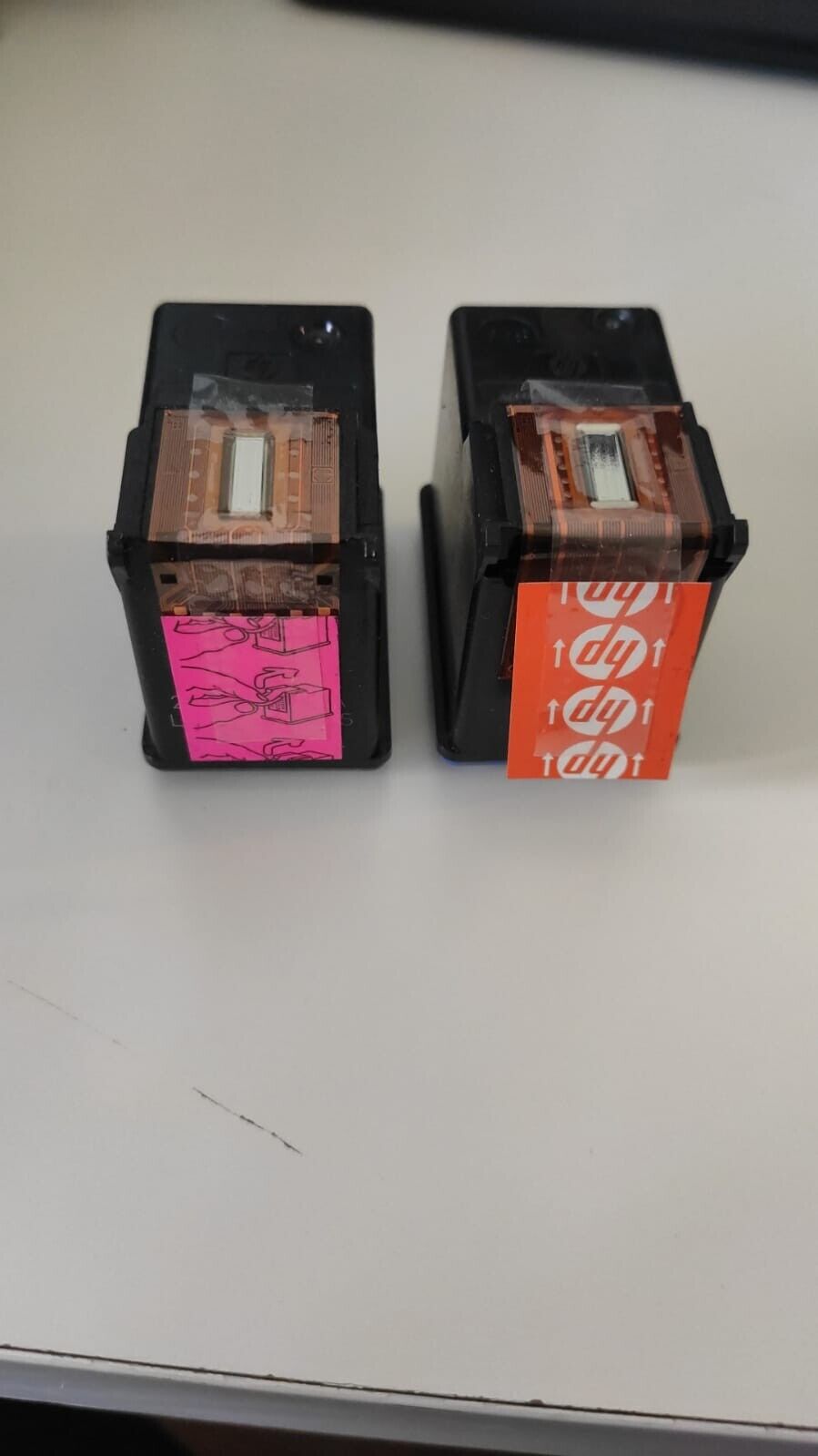 UNBOXED HP 27 + HP 22 Black and Tri-Colour ink cartridges (C8727AE + C9352AE)