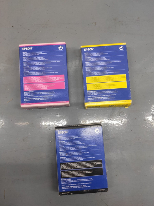 Genuine Epson T486 + T487 + T488 ink cartridges - FREE UK DELIVERY!