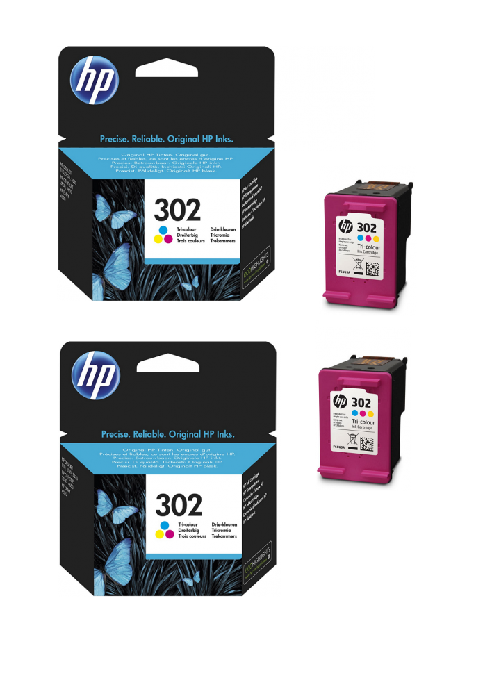 Buy HP 302 Original Ink Cartridge - Colour, Printer ink