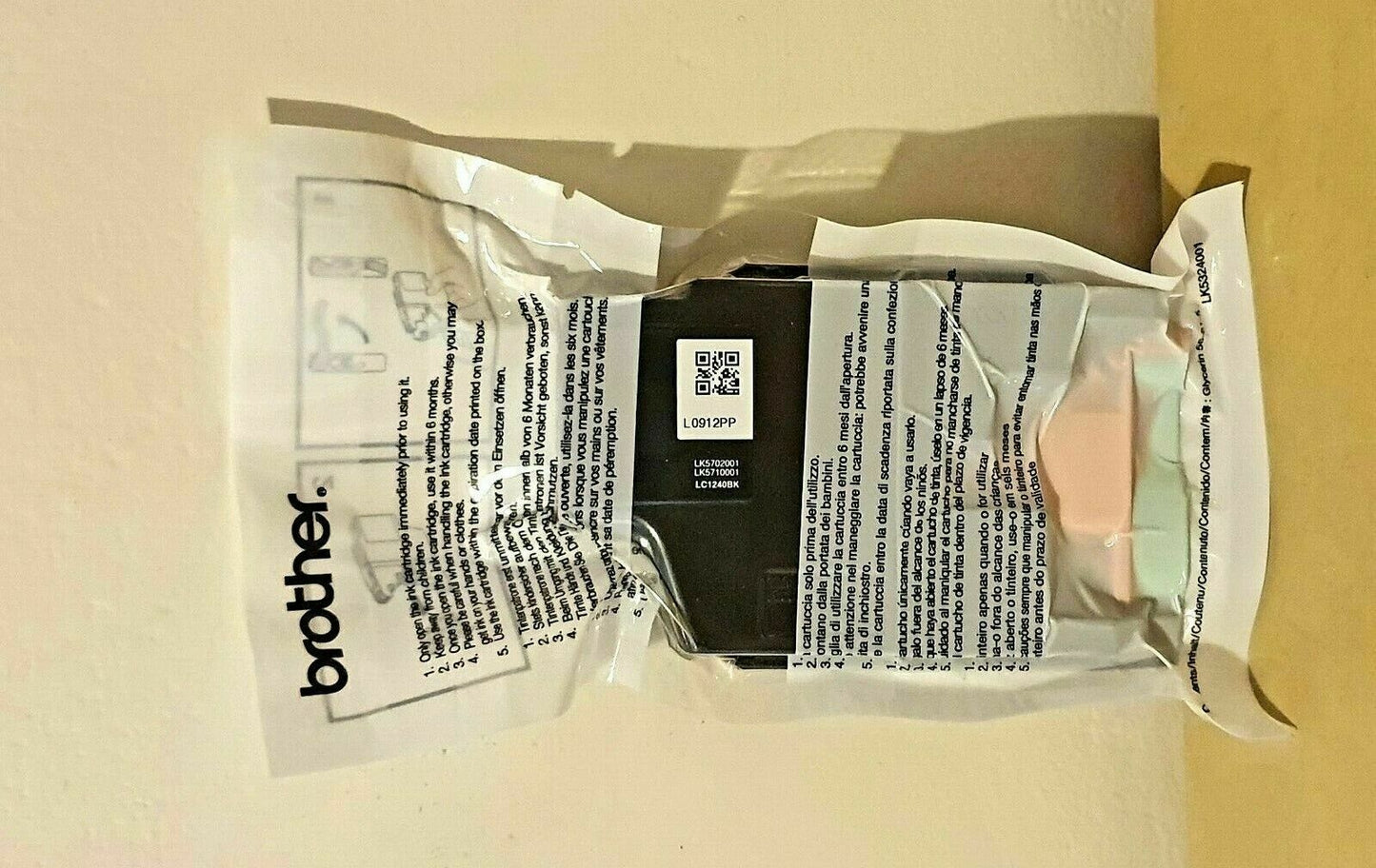 Genuine Brother LC1240 Black Ink Cartridge - FREE UK DELIVERY - VAT included