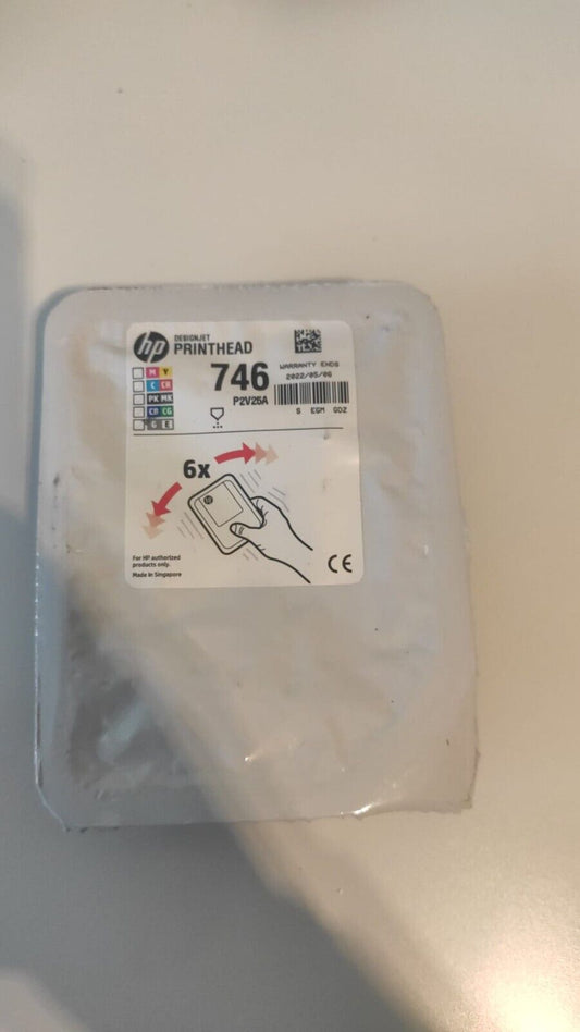 Genuine HP 746 Universal Printhead P2V25A for HP Designjet Z6 Z9 Series- VAT inc