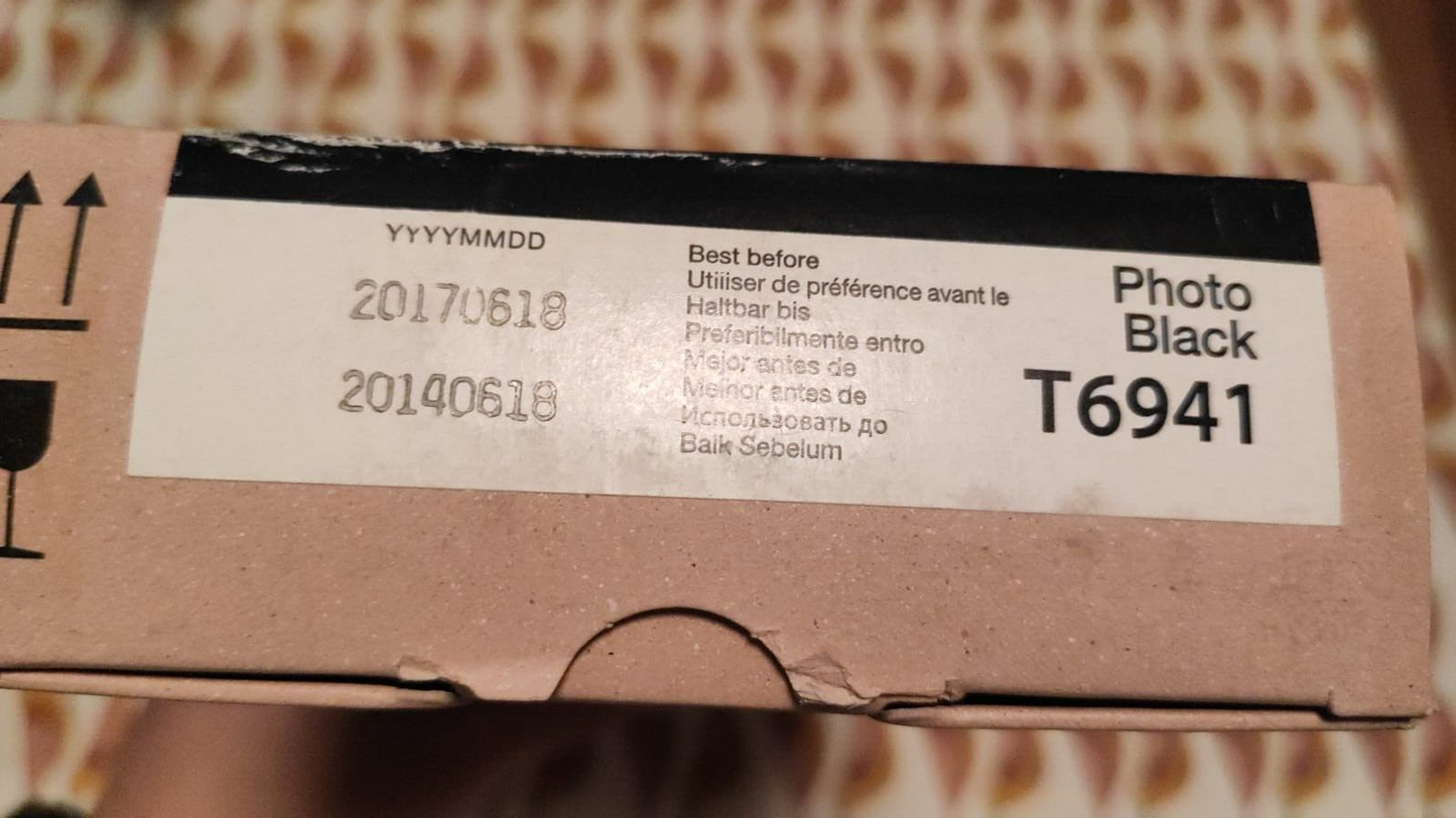 Genuine Epson T6941 Photo Black Cartridge (700ml) - FREE UK DELIVERY! VAT inc.