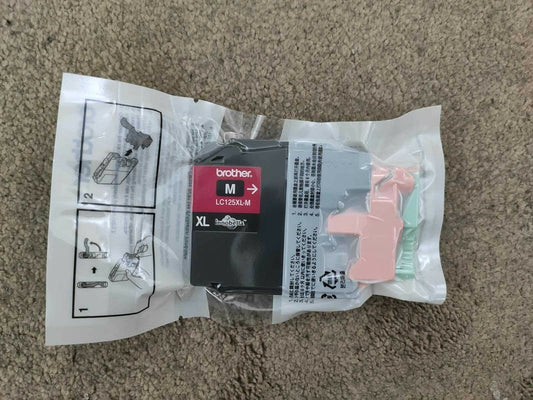 Genuine Brother LC125XL Magenta Ink Cartridges - FREE UK DELIVERY! - VAT inc.