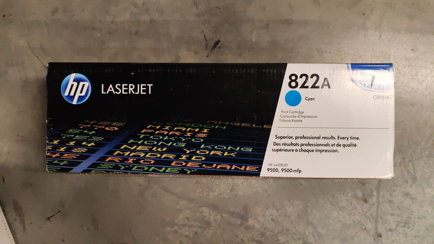 Genuine HP 824A (Q8551A) Cyan Toner Cartridge - FREE UK DELIVERY - VAT included