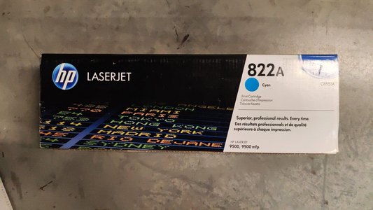 Genuine HP 824A (Q8551A) Cyan Toner Cartridge - FREE UK DELIVERY - VAT included