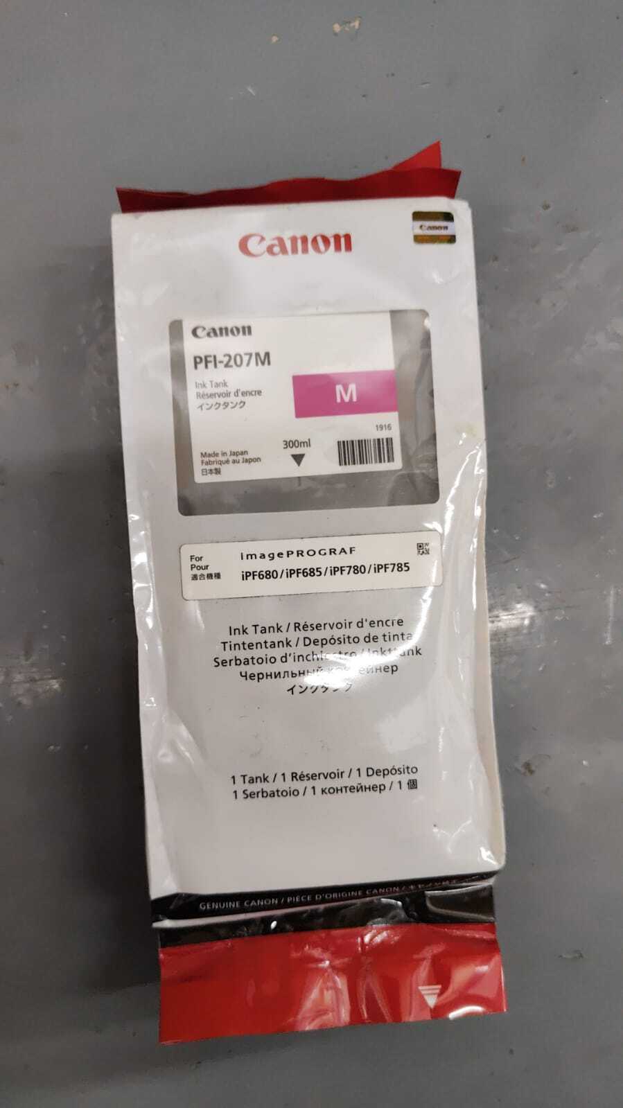 Genuine Canon PFI-207 ink cartridges lot (300ml) - FREE UK DELIVERY - VAT inc.