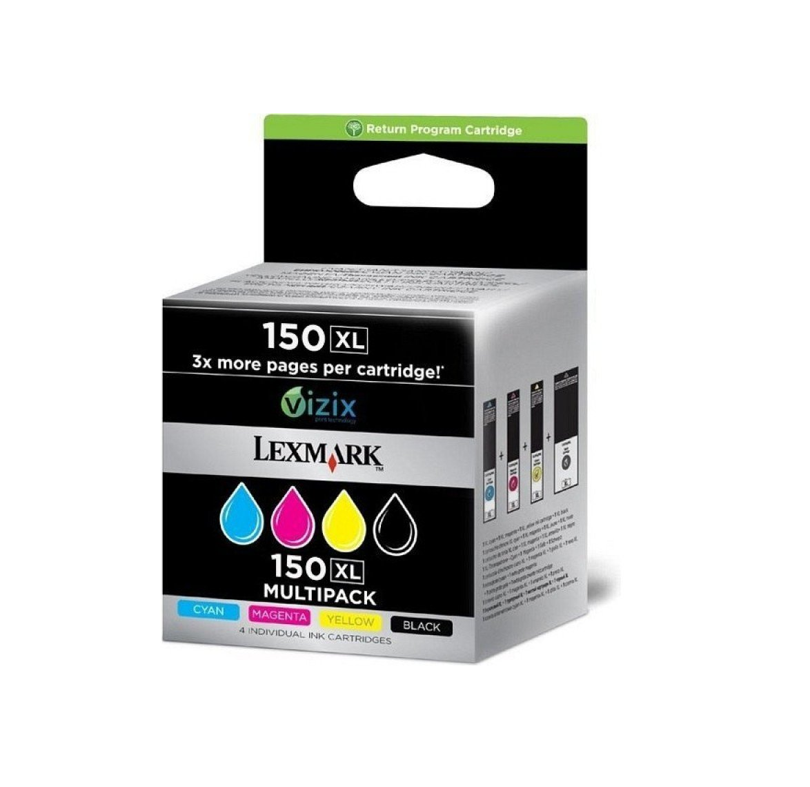 Genuine Lexmark 150 and 150XL Ink Cartridges - FREE UK DELIVERY - VAT included