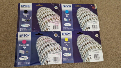 Genuine Epson 79 & 79XL ink cartridges lot - FREE UK DELIVERY! VAT included