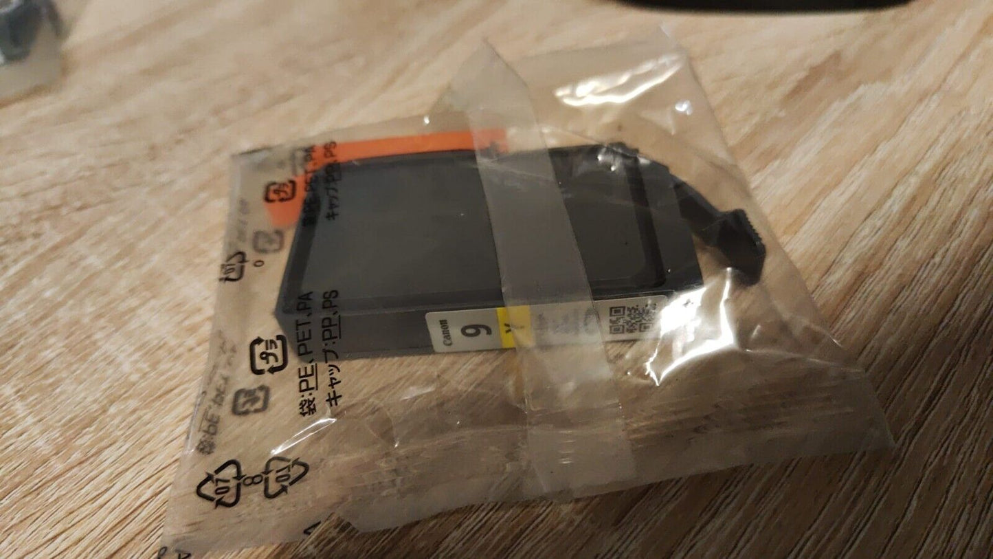 Genuine Canon PGi-7 Black & PGi-9 Colour Ink Cartridges lot - FREE UK DELIVERY!