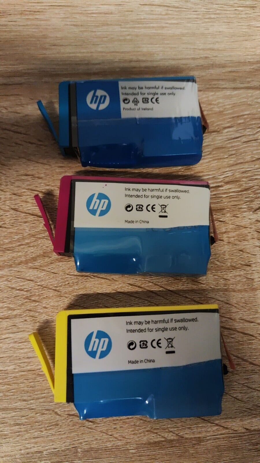 3x Genuine HP 364XL Cyan Magenta Yellow ink cartridges - FREE UK DELIVERY!