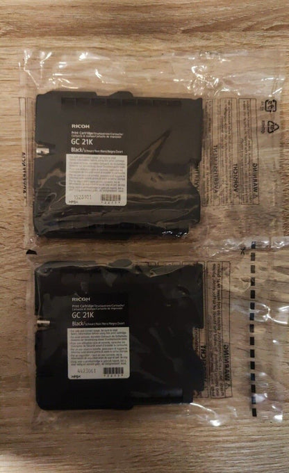 Genuine Ricoh GC21 / GC21H High Yield Ink Cartridges - FREE UK DELIVERY! VAT inc