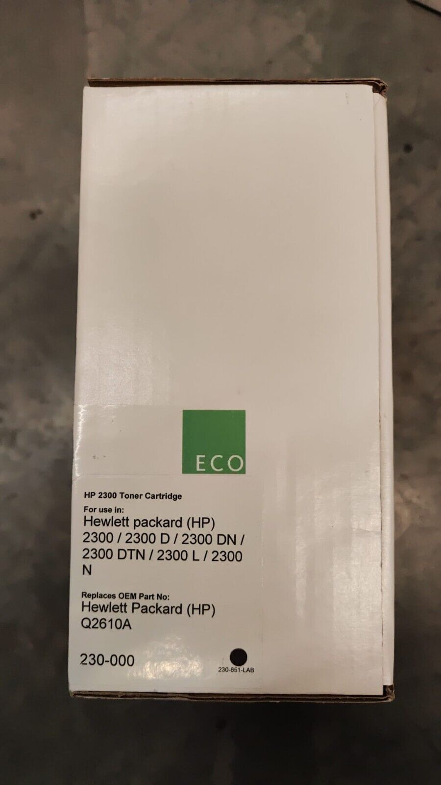 Black Toner Compatible with HP Q2610A LaserJet 2300 2300d 2300dn 2300dtn 2300L