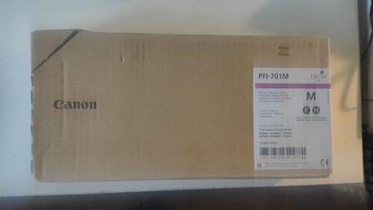 Genuine lot of Canon PFI-701 ink cartridges 700ml - ImagePROGRAF iPF 8000 9000