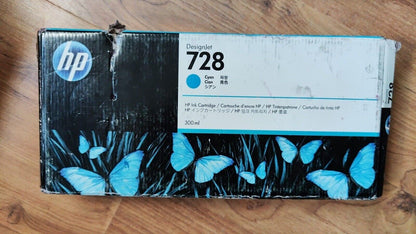 Genuine HP 728 Ink Cartridges (300ml) HP DesignJet T730 T830 - FREE UK DELIVERY!